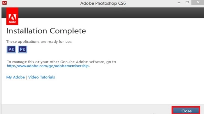 Hướng dẫn cài Photoshop CS6 vĩnh viễn trên máy tính