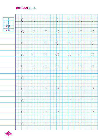 FREE mẫu chữ nét đứt cho bé tập tô: Bảng chữ cái, số đếm 0-9